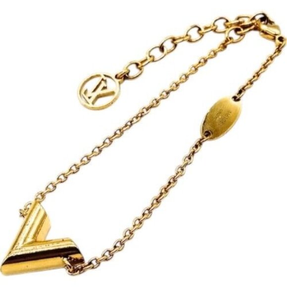 533251BP (S3) Louis Vuitton Bracelet Gold Metal - Picture 1 of 9